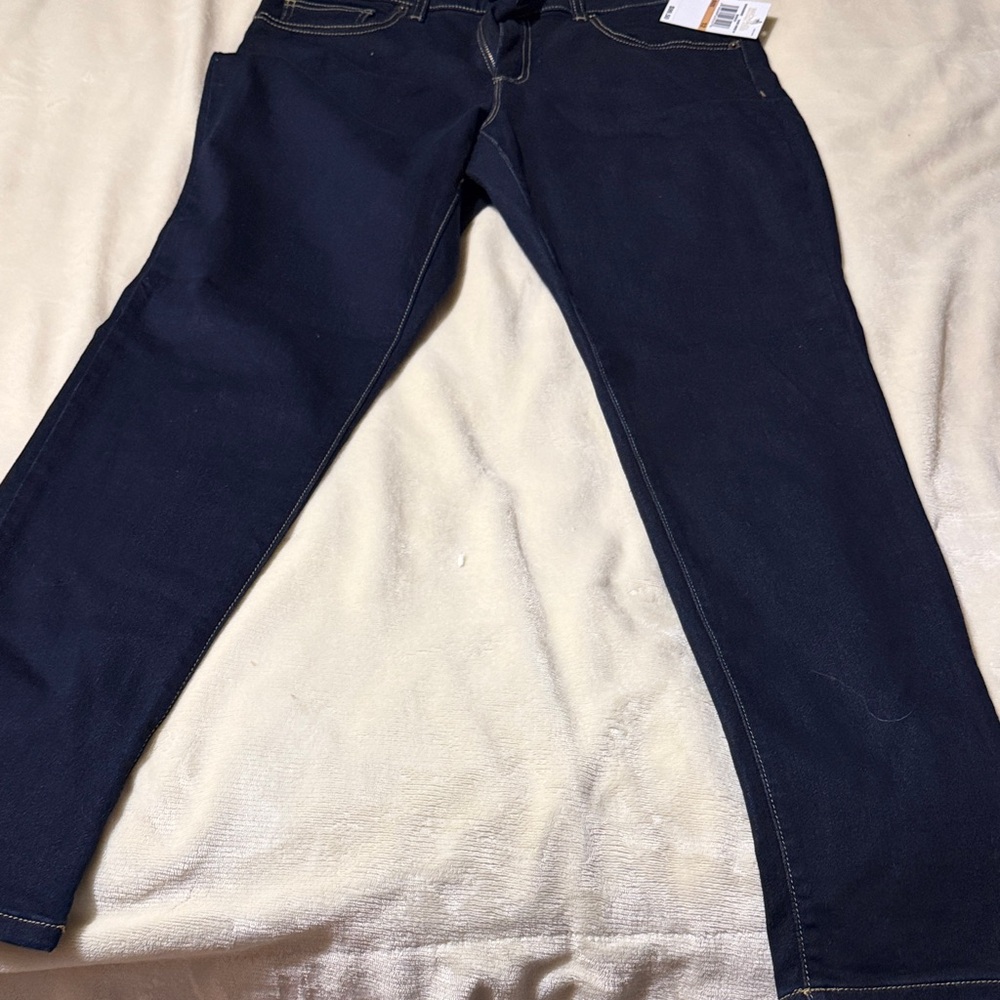 Michael Kors Navy Straight Leg Jeans